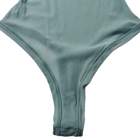 SKIMS Summer Mesh Strappy Cami Bodysuit Sky Medium - Picture 6 of 12